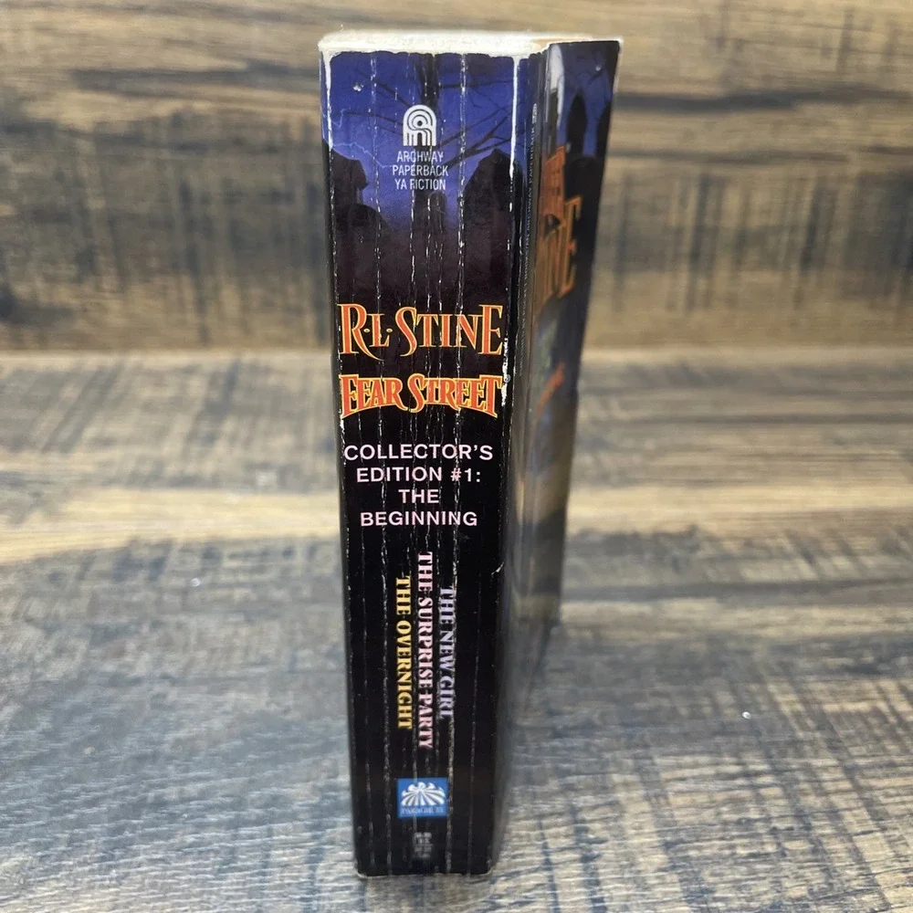 RL Stine Fear Street Collectors Edition The Beginning, Surprise Party, Overnight